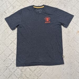 Howler Brothers Shirt Mens M Blue Navy Heather Select Short Sleeve Graphic Print